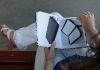 Wholesale pvc leather CD bag and case