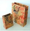 Fashionable Kraft Paper Carrier Bag