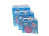 Colorful PP Bag With Plastic Handle