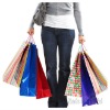Wholesale Luxury Paper Shopping Bag (WF-17055)