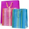 Wholesale 2011 fashion color shopping paper bag