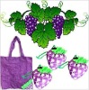 Grape folding shopping bag