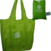 Wholesale Green Tote shopping bags,folding shopping bag