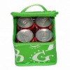 Wholesale 2011 new easy carried four grids zipper non woven cans bags
