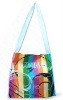 Wholesale pp woven with laminated CMYK printing shoulder bag