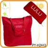 Reusable folding shopping bag