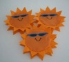 Wholesale 2011 new sunflower folded shopping bag