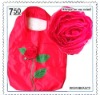 Wholesale Waterproof polyster folding rose shopping bag WB-02