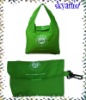 Wholesale green foldable shopping bags