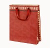 Fashion high quality cheap promotional reused Paper shopping bag