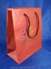 paper shopping bag with art paper golden hot stamping(Y-20144)