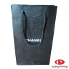 Black printed Paper Gift bag