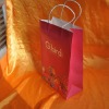white craft paper promational bags