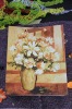white board paper bags with tip-on,glitter effect