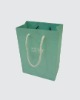 Green shopping gift packaging bags
