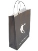 Sports brands kraft paper shopping bag