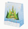 Fashion high quality cheap promotional reused Paper handbag