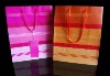 HOT 2011 red leaves high quality printing paper gift bag