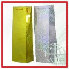 Wholesale solid paper wine bag with laser lamination (ENV-WB024)