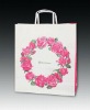 white kraft paper bag