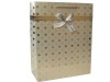silver paper handbags with batterfly