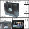 Wholesale For luxury laser foil stamping ivory paper handle bag