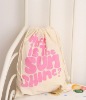 cotton drawstring bag