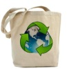 100% Cotton recycled shopping bags