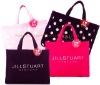 Hot sale fashion cotton fabric shopping bag 2011