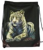 photo printing cotton drawstring back pack