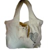 Wholesale foldable cotton shopping bag