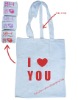Wholesale 2010 Newest folding cotton tote shopping bag