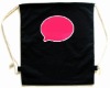 Logo Printing 100%Cotton Backpack