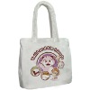 100% organic cotton handled shopping bag