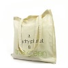 100% organic cotton handled shopping bag