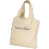 100% organic cotton handled shopping bag