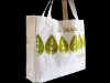 100% organic cotton handled shopping bag