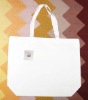 100% organic cotton handled shopping bag