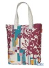 Wholesale fold canvas bag for shopping