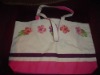 Wholesale natural canvas shopping bag