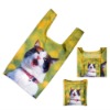 Wholesale Sublimated Polyester foldable carrier bag