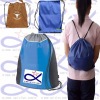 drawstring backpack,shopping bag