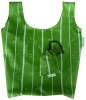 nylon shopping bag with bamboo pattern