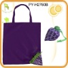 Wholesale folding grape shopping bag