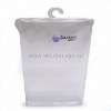 Wholesale promotional clear pvc hook bag