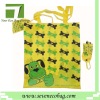Wholesale Polyester or nylon folding bag with pouch