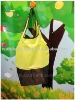 Wholesale bicolor drawstring shopping bags