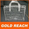 Wholesale pvc shopping bag for handle