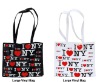 city souvenir vinyl tote bag
