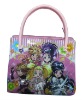 cute printed pvc mini handbag